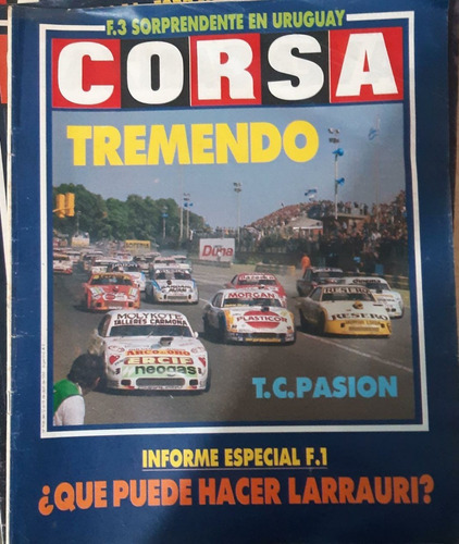 Revista Corsa Parabrisas N1136 Abril 1988 Para Colección