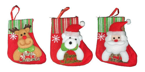 Adorno Navideño Para Árbol De Navidad (set De 3 Piezas)