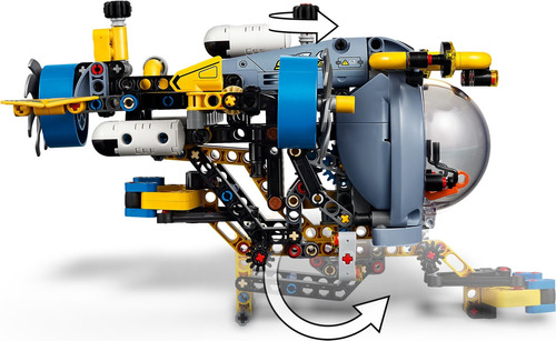 Lego Technic 42201 Submarino De Aguas Profundas
