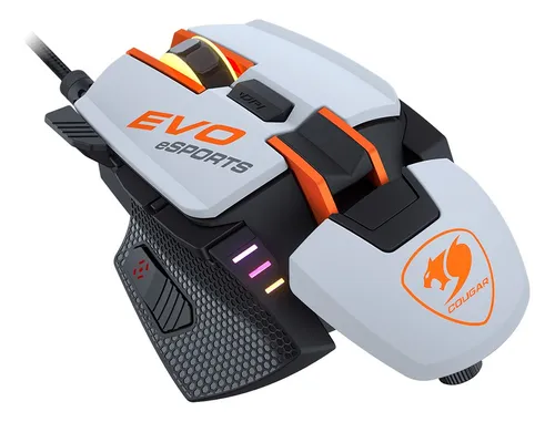 Mouse Gamer Cougar Rgb 700m Evo Esports Color Blanco