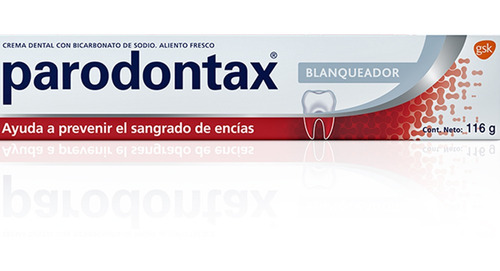 Parodontax Blanqueador Pastal Dental Sangrado De Encías 116g