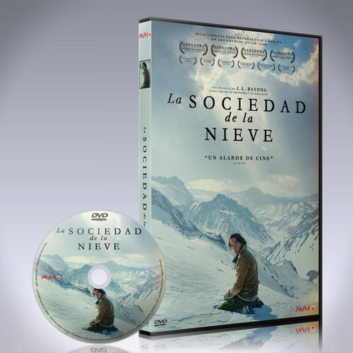 La Sociedad De La Nieve Pelicula Dvd Latino/ingles