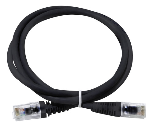 Furukawa 1mt Cat5e Negro U/utp Cm Cable Patch Rj45 Multilan