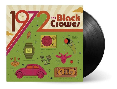 The Black Crowes 1972 Vinilo Lp Nuevo Importado