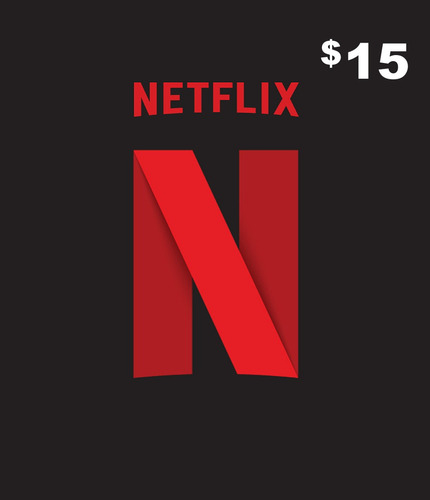 Nexflix Gift Card 15 Dlls