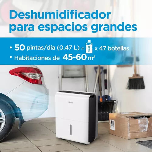 Deshumidificador 50 Pintas Mdp50c1ksp Blanco Midea