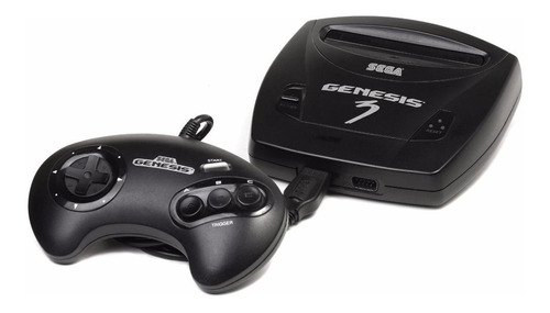 Consola Sega Genesis 3 Standard color  negro