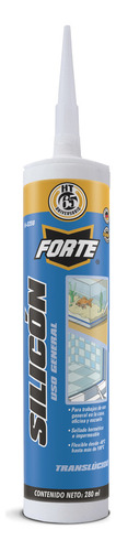 Silicón Uso General Translúcido De 280 Ml Hogar E Industria