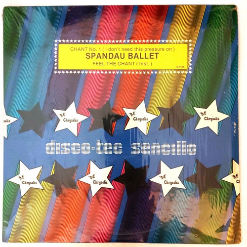 Spandau Ballet - Chant No. 1   Verde  Lp 