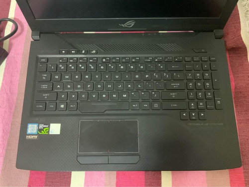Asus Rog Strix Gl503v Ram 32gb, Gtx 1070, 1tb, 256gb Ssd (Usado)