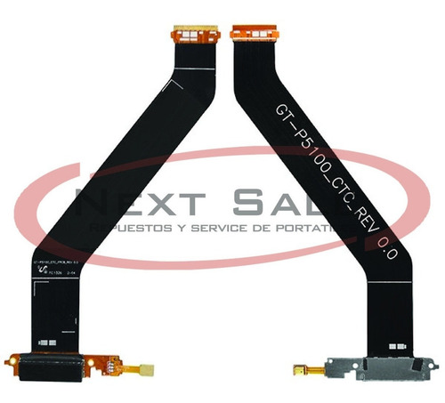 Imagen 1 de 2 de Flex Pin Carga Usb Samsung Galaxy Tab 2 P5100 - Zona Norte