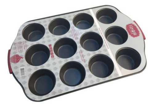 Molde Muffin Cakes De 12 Unidades 45 X 29 X 5 X 0,4cm Keep