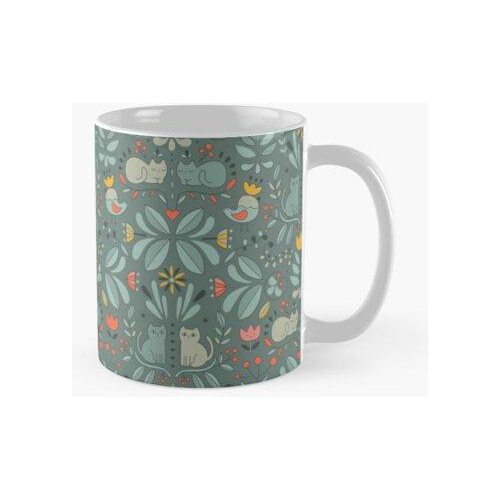 Taza Gatos Populares Suecos Calidad Premium