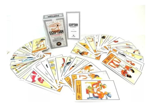 Cartas Tarot Egipcio+curso Completo Numerología +certificado