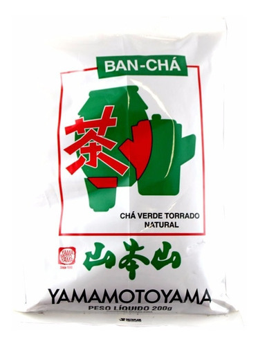 Chá Verde Yamamotoyama Banchá Japonês Torrrado Hachi8