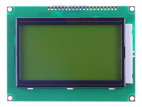 54 Display 128x64 12864 Verde Azul Preto Cinza Spi Iic I2c