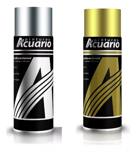 Pintura Cromo-Oro Spray