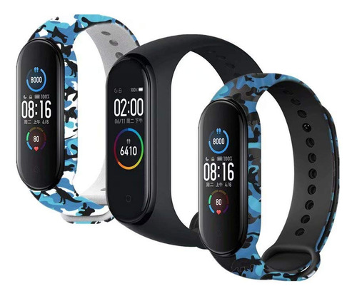 Vanluck Correa Para Mi Band 5 6 Silicona Repuesto Smart