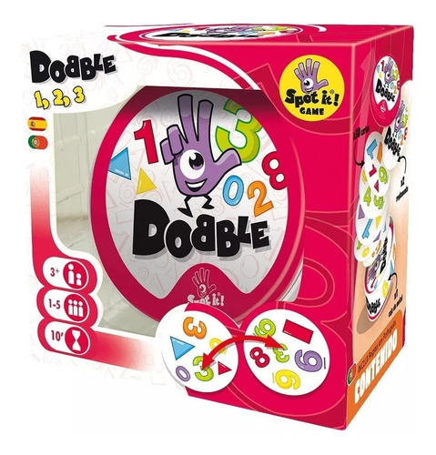 Juego Dobble Spot It Pesca Para Niños Y Niñas Asmodee