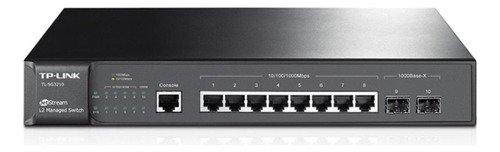 Switch Tp-link Tl-sg3210 8 Puertos Gigabit 2 Sfp Jetstream