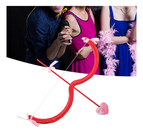 Juego De Roles Del Arco Y La Flecha De Cupido En El Día De S