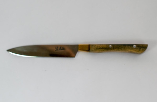 Imagen 3 de 3 de Cuchillo Artesanal Campo Acero Excelente Calidad Con Vaina