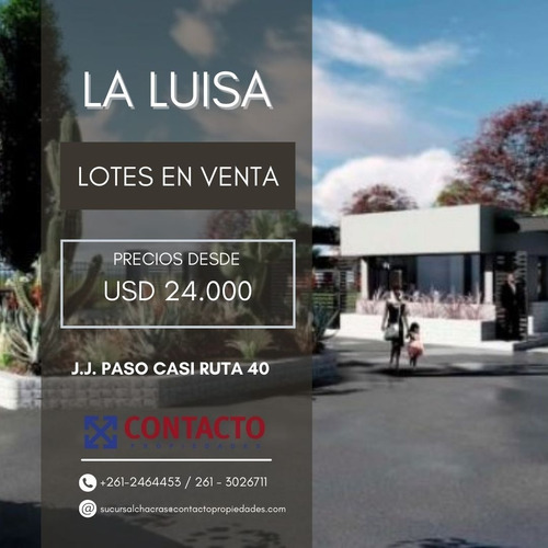 Imagen 1 de 11 de Venta Lotes En Barrio Privado La Luisa (ii Etapa De Aire Malbec)