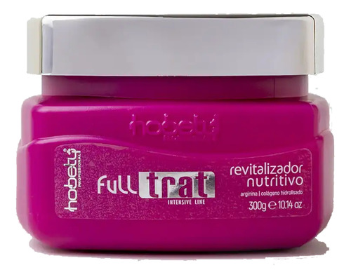 Kit Nutrição Full Trat Hobety Shampoo 300ml+máscara 300g