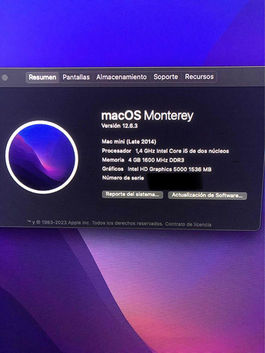Mini Mac Core I5