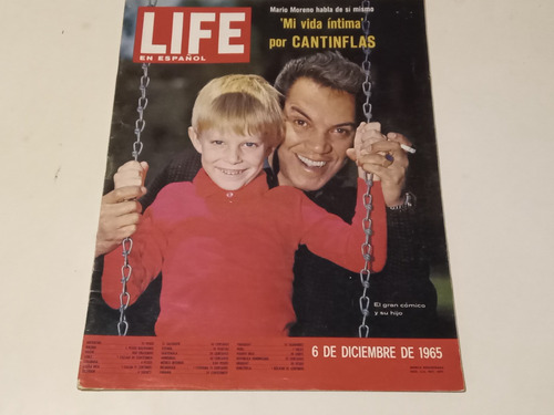 Revista Life En Español. 6 De Diciembre De 1965. Cantinflas