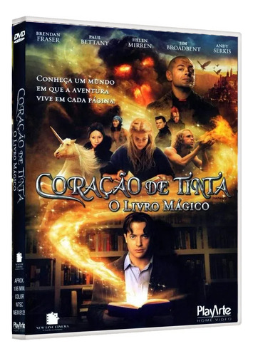 Dvd - Coração De Tinta