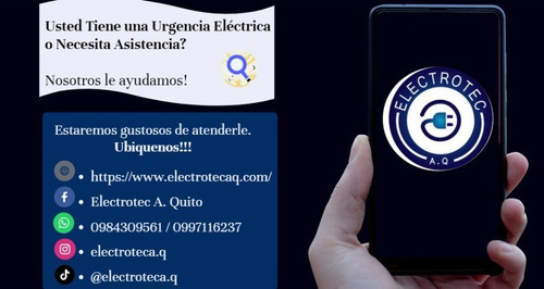 Imagen 1 de 4 de Electricísta, Electrotec A.q