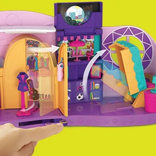 Polly Pocket Playset Sala de Jogos