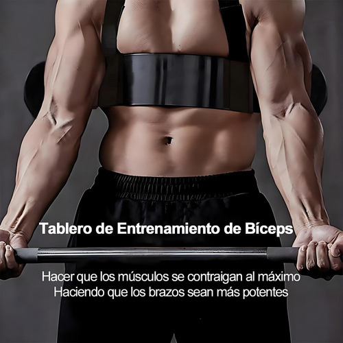 Qi Arm Blaster Bíceps Soporte Pesas Gym Aislador De Brazo