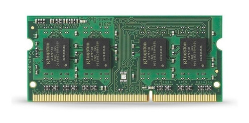 Imagem 1 de 2 de Memória RAM ValueRAM color verde  4GB 1 Kingston KVR16LS11/4