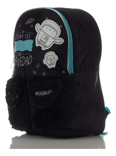 Mochila Escolar Atm 2521 Ne Color Negro Diseño Alta Calidad 22l