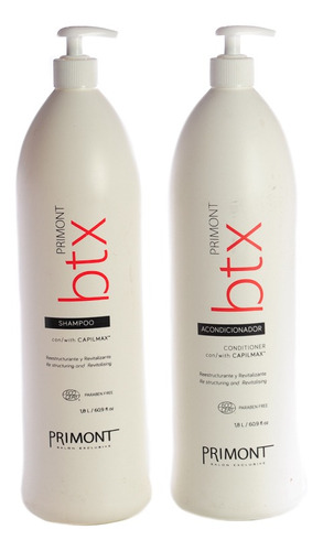 Primont Btx Reestructurante Shampoo + Acondicionador X1800ml