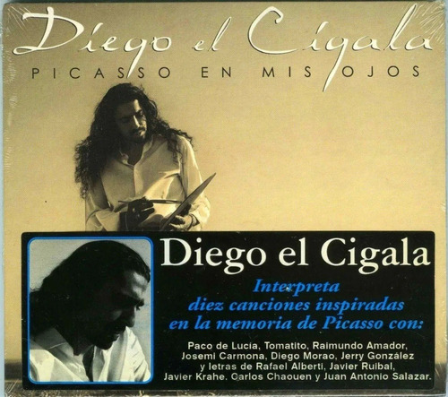 Diego El Cigala Cd Picasso En Mis Ojos 2005 Nuevo Sellado