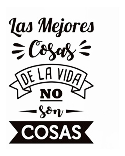 Vinilo Decorativo Pared Frases Hogar Las Mejores Cosas