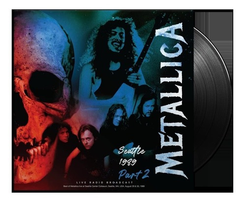 Metallica Seatle 1989 Parte.2 Vinilo Nuevo