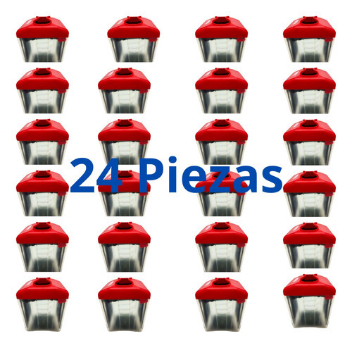 24 Dispensadores Para Servilletas Kimberly-clark Red Nombre Del Diseño Servilletero Color Rojo