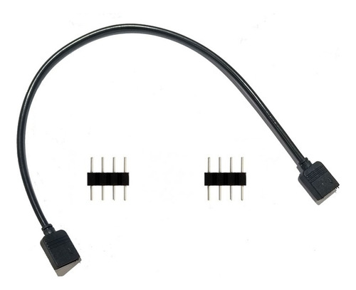 Cabo Extensor Rgb 4 Pinos - 50cm + Conector 4 Pinos Tensão De Operação 12 12