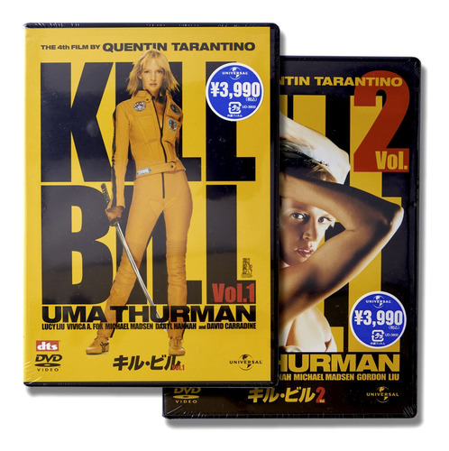 Kill Bill Vol. 1 Y 2 - Edición Japonesa - Dvd R2