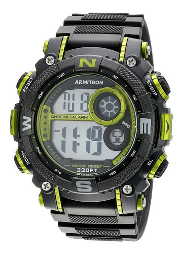 Reloj Cronógrafo Digital Armitron Sport 408284 Para Hombre