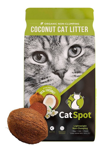 Arena Para Gatos 100% Coco Totalmente Natural