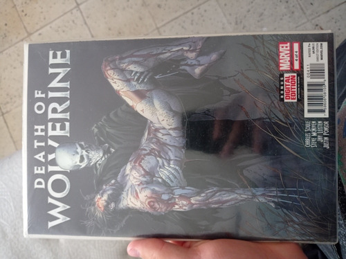 Comic  La Muerte De Wolverine Portada Brillante Colección 