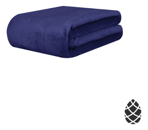 Cobertor Solteiro Super Soft Sultan Sonhare 300g 1,50x2,20m Cor Solteiro Marinho