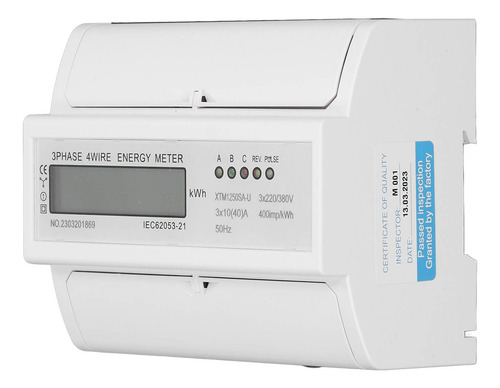 Medidor De Energía Trifásico De 4 Hilos, Medidor De Electric