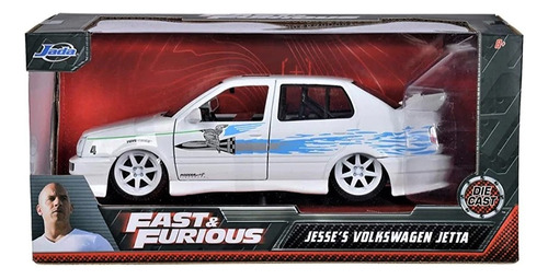Vw Jetta 1995 Jesse's Car Fast Furious Con Caja- M Jada 1/24