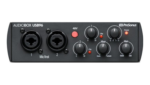 Presonus Audiobox Usb 96 Interfaz De Audio Usb 